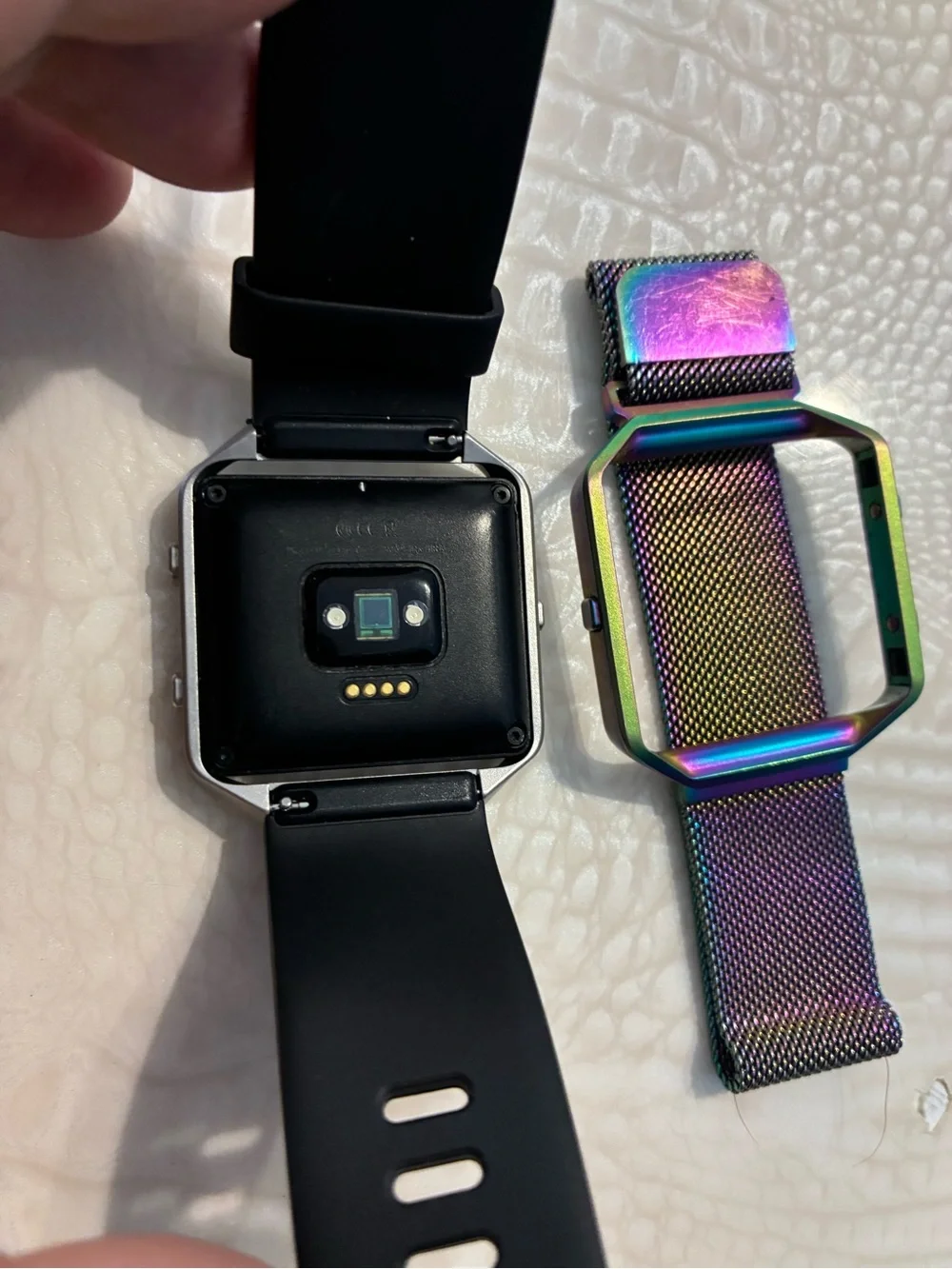 fitbit Smartwatch with Black Band